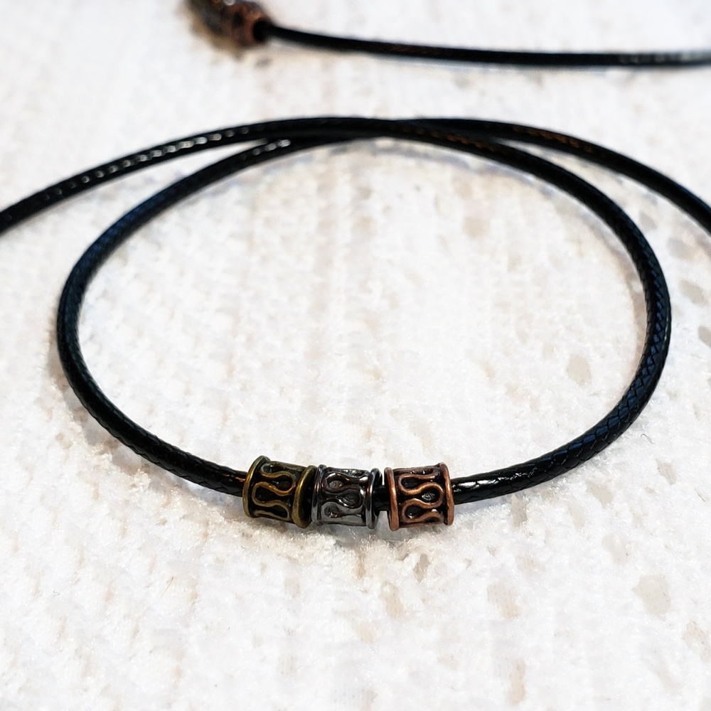 Tricolor Choker Necklace